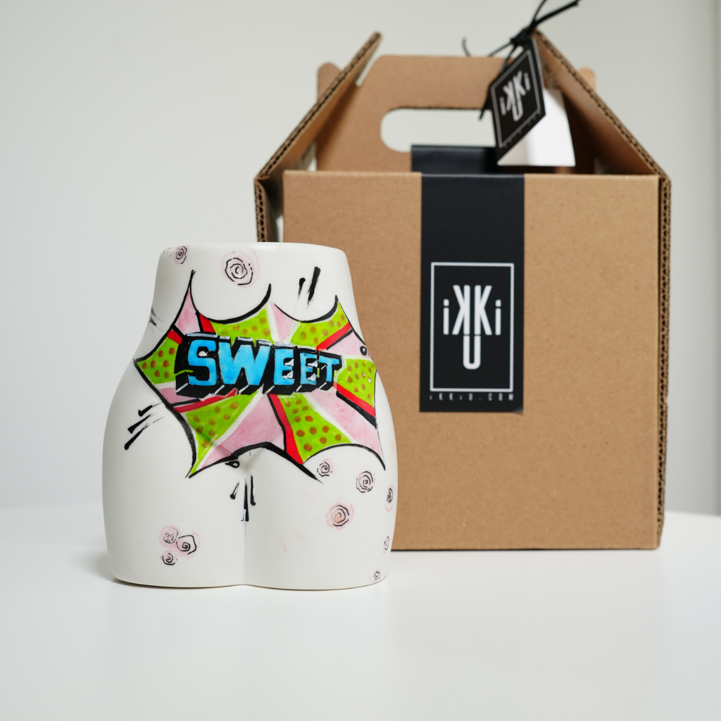 SO SWEET CERAMIC POP ART CANDLE