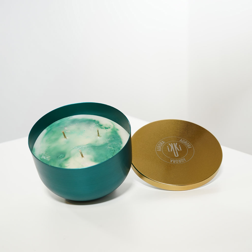 GREEN PATCHOULI CANDLE Ikkiu